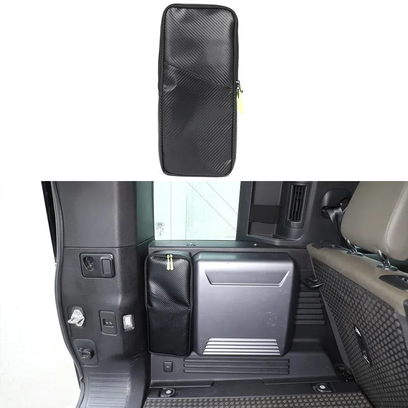 

Oxford Cloth for 2020 2021 2022 2023 2024+ Land Rover Defender Rear Trunk Side Storage Bag Car Organizer Car Accessories