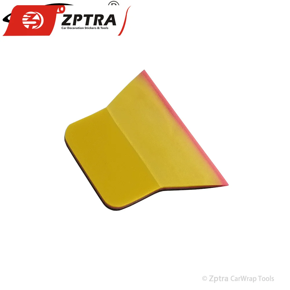 2 Pcs/Lot 3-Layer Car PPF Squeegee Soft TPU Rubber Blade Glass Window Cleaning Water Remover Scraper Carbon Wrap Vinyl Film Tool