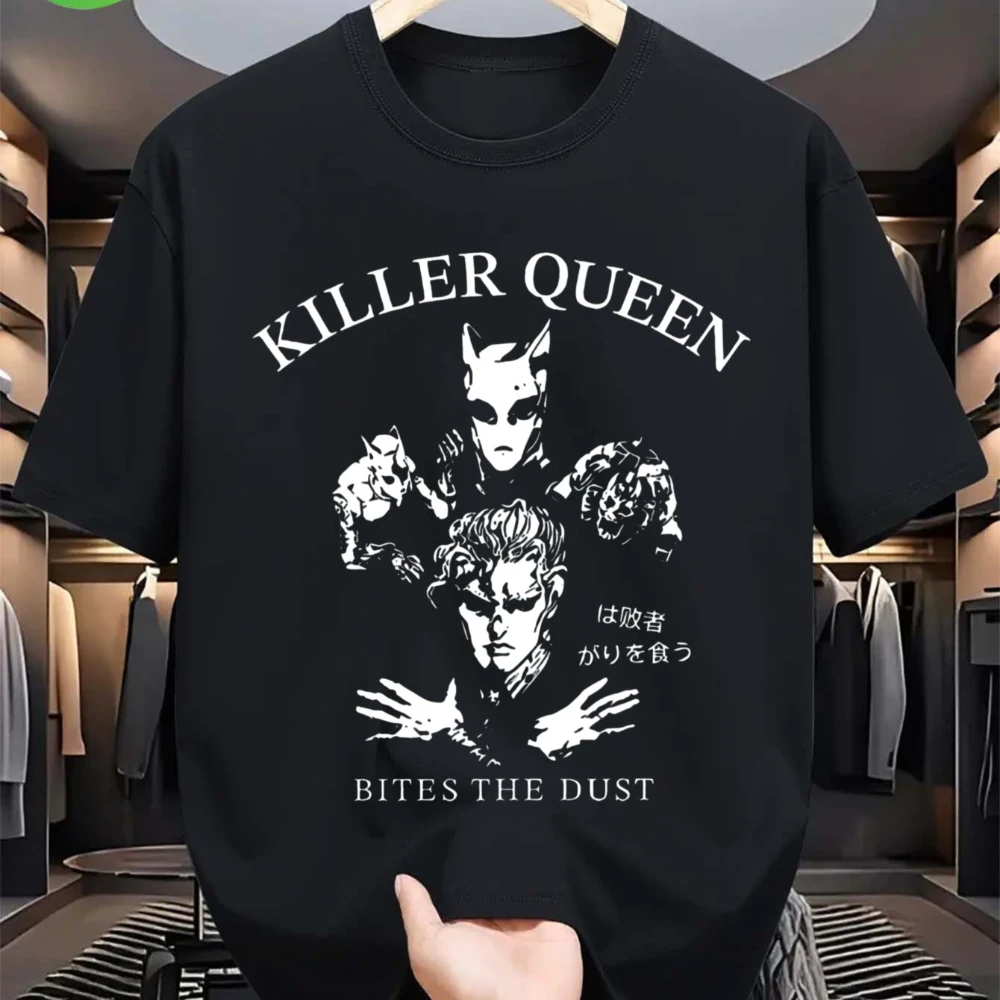 Herren Killer Queen Logo T-Shirt aus Weichem, Atmungsaktivem Stoff mit Ikonischem Musik-Icon-Print Freddie Queen Design – Detail 7