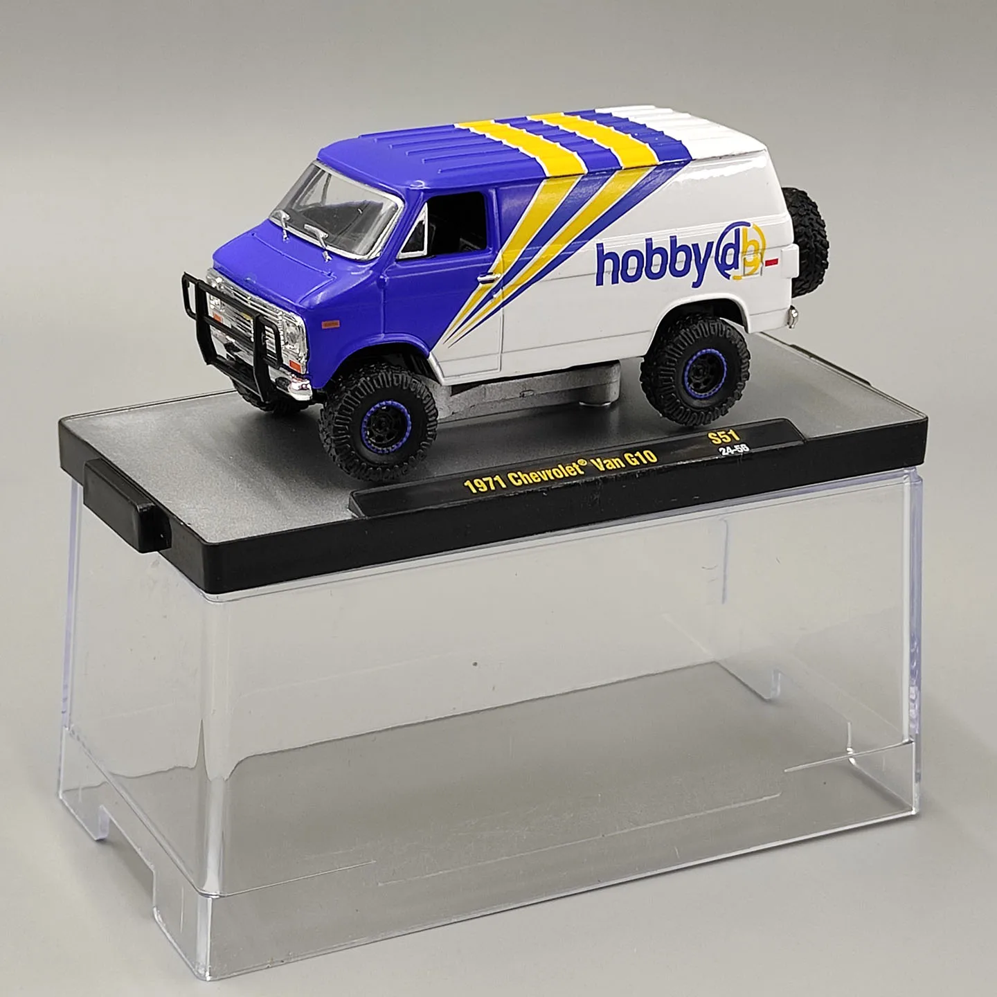 Diecast M2 1:64 Scale 1971 Van G10 Alloy Car Model