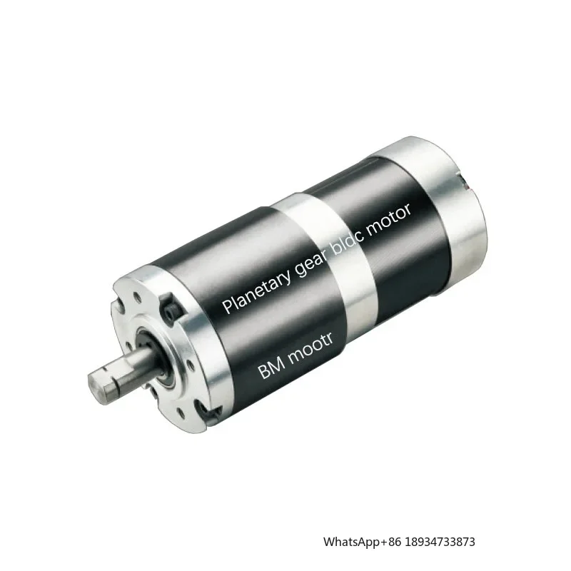 Motor nema23 Bldc de gran par confiable y de larga distancia, motor CC sin escobillas de 24v y 60w más engranaje planetario con hall para máquina robot AGV