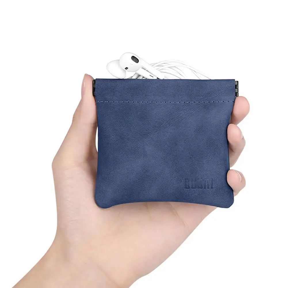 Headphone Storage Bag U Disk USB Data Cable Organizer Earphone Accessories Memory Card Pouch Mini Purse Coin Key Bags