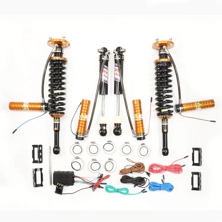 for-toyota sequoia shock absorber 4x4 Compression and Rebound adjustable Gas suspension Offroad Lifting Kit Coil Over set