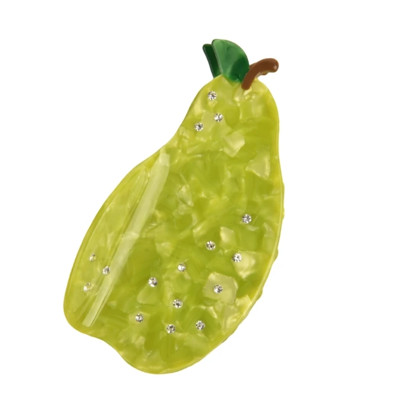 Practical Acetate Hair Claw in Fruit Hair Decoration Hairpieces Party Headwear for Everyday and Party Looks Y166