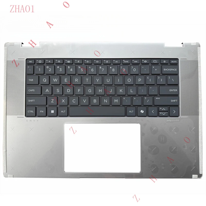 Z   for HP Envy x360 16-AD 16-AC 2-in-1 Palmrest with US Backlit Keyboard N86627-001