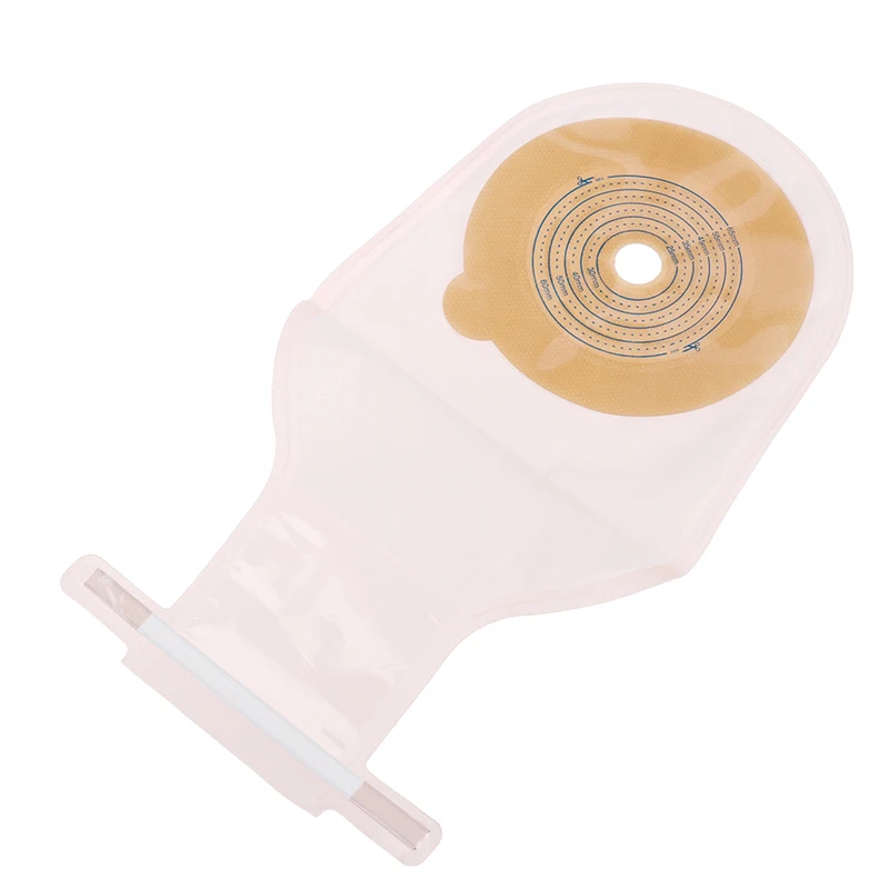 10Pcs Colostomy Bags 25-60mm Stoma Pouch Bags One-piece Open Clip Ostomy Bags
