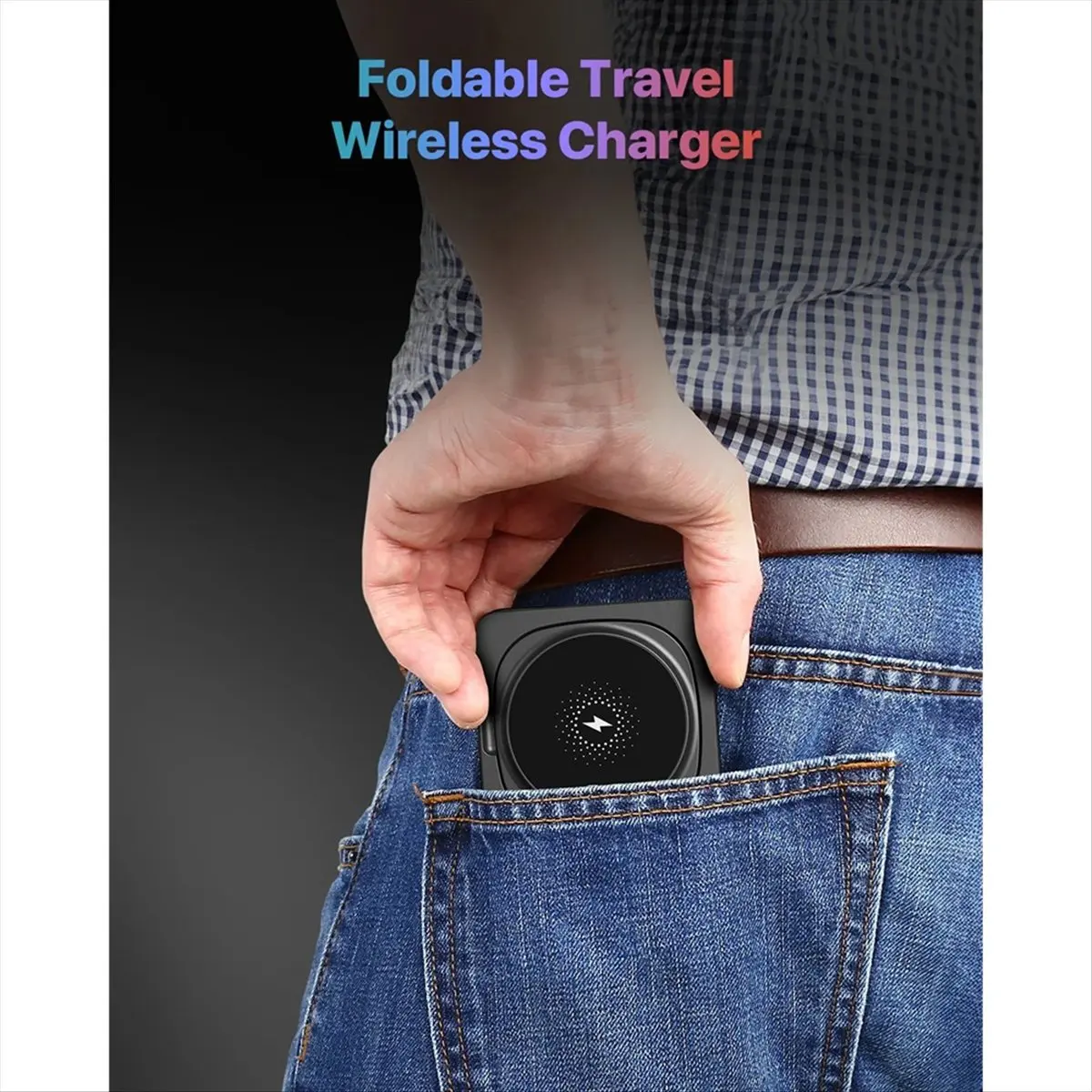 

DT1793 Mon.3in1 Foldable Wireless Charger for Watch Fast Charging Compact Design Safety Protection