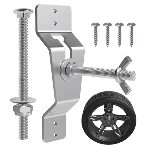 Wall Mount Spare Tire Carrier For Trailer Vehicles Wheel Tire Bracket Holder Tire Carrier Wall Mount For Vehicle Auto Accessory