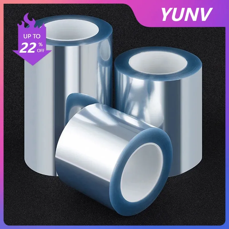 YUNV Car Stickers Door Edge Protector Universal Car Door Sill Sticker Anti Scratch Transparent Film Protection Style Auto Access