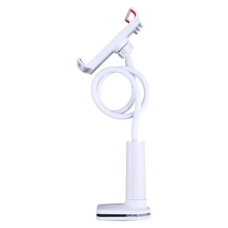 652F Grip Flexible Long Arm Gooseneck Bracket 360 Mount Mount Clamp Cell Phone Clip on Stand Holder Used for Bed, Desktop
