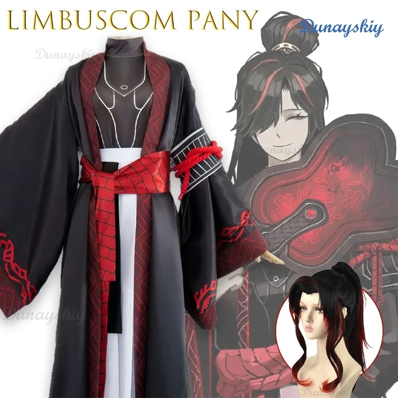 

Хэллоуин игра Limbus ComPany Zigong Cos аниме костюм косплей на заказ Outfi Хэллоуин униформа ролевые игры