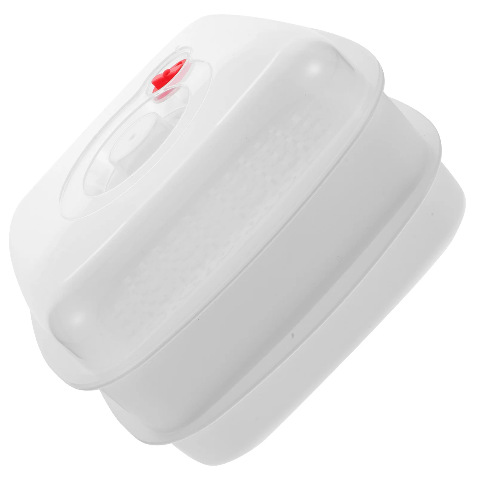 

Plastic Steamer Basket Microwavable Heat-Resistant Kitchen Food Steamer Tray for Cooking Vegetables Fish Meat Healthy Diet