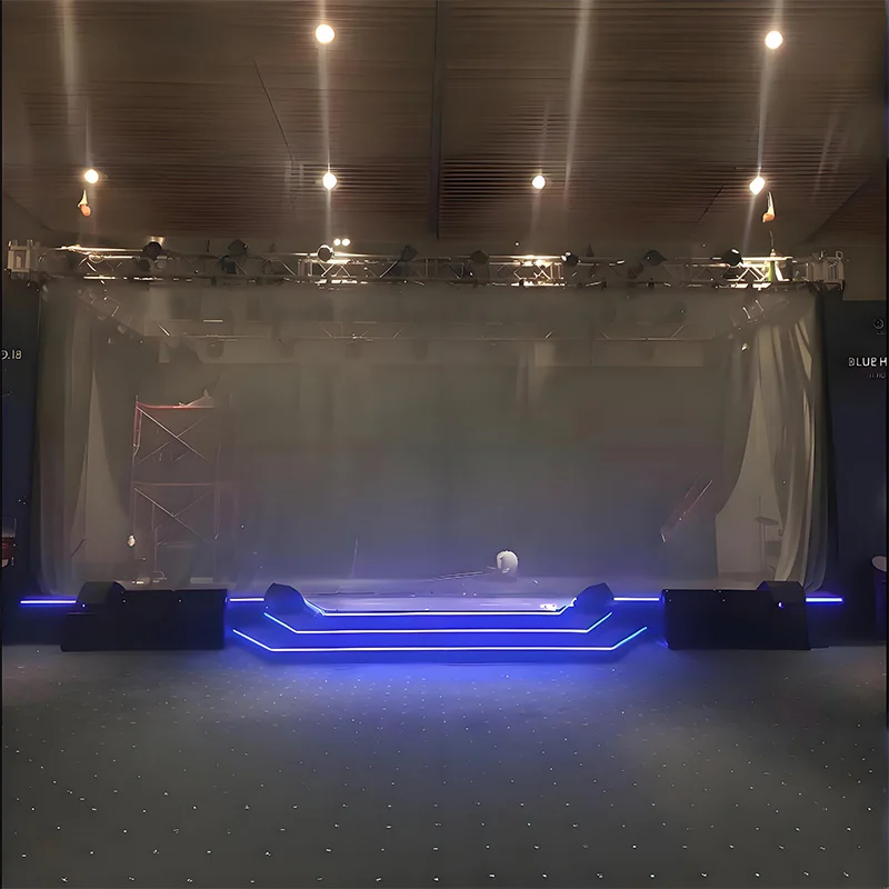Wholesale Pepper-Ghost 3D Holographic Projection Fabric Portable 16:9 Polyester Mesh Screen for Professional Use 3