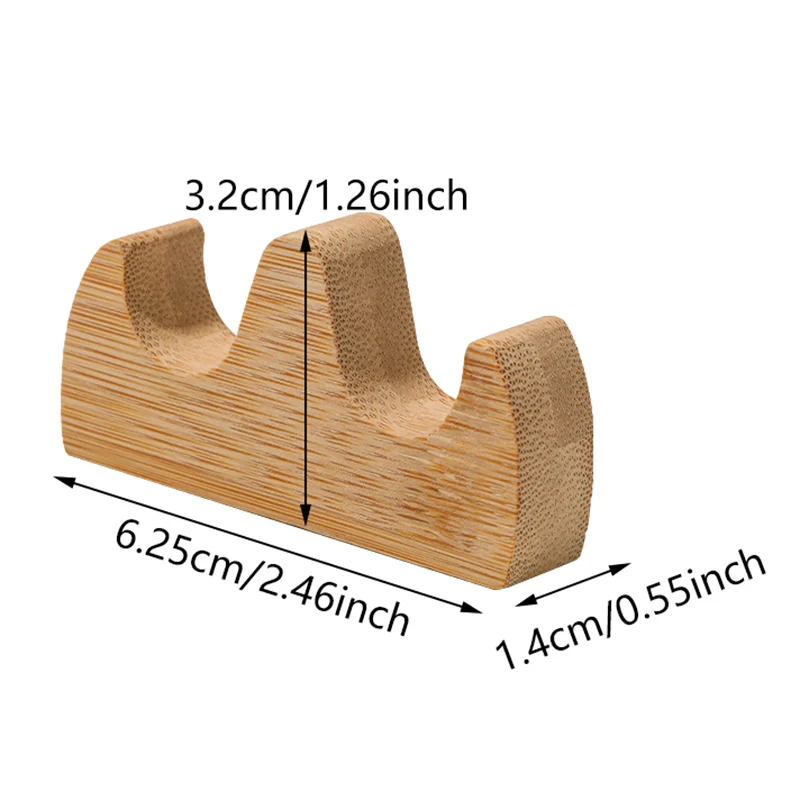 Nail Art Brush Cleaner Wooden Holder UV Acrylic Gel Pen Pot Cleanser Cup Washing Cup Nail Brush Holder Professional Nail Tools