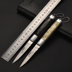 Sharp stainless steel folding knife fruit knife survival knife multifunctional hiking hunting EDC camping fishing