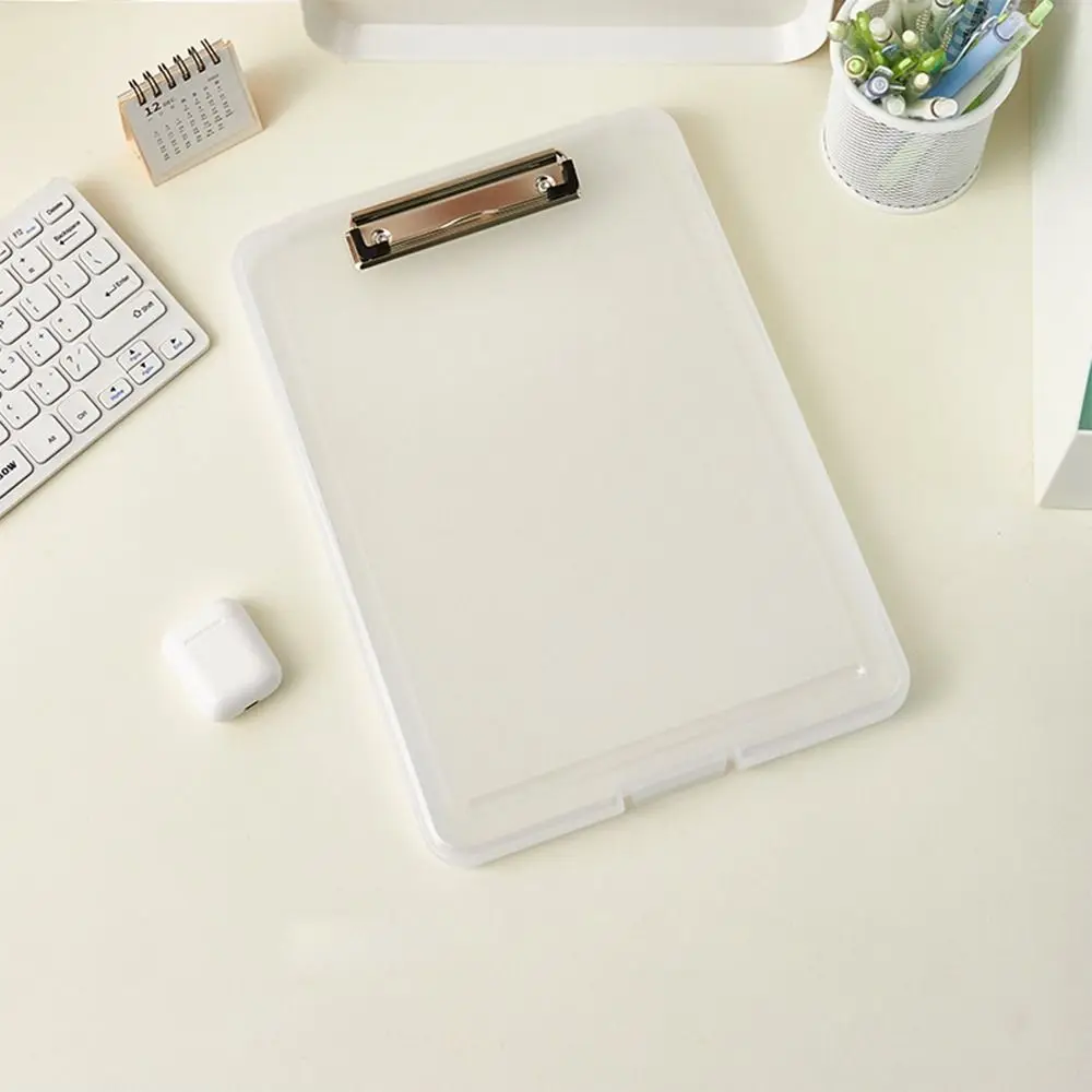 Supplies Test Paper Writing Pad A4 Clipboard File Box Case Document File Folders Storage Clipboard Writing Clipboard