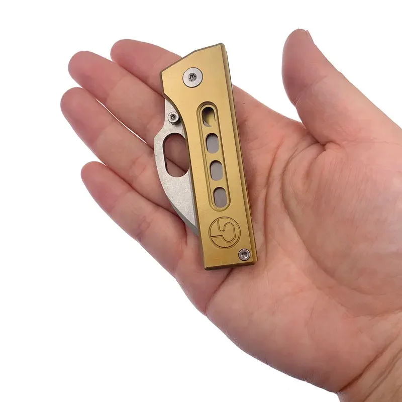 Dropship 5CR15MOV Coltello pieghevole in acciaio inossidabile Utensili manuali portatili da esterno tascabili con clip