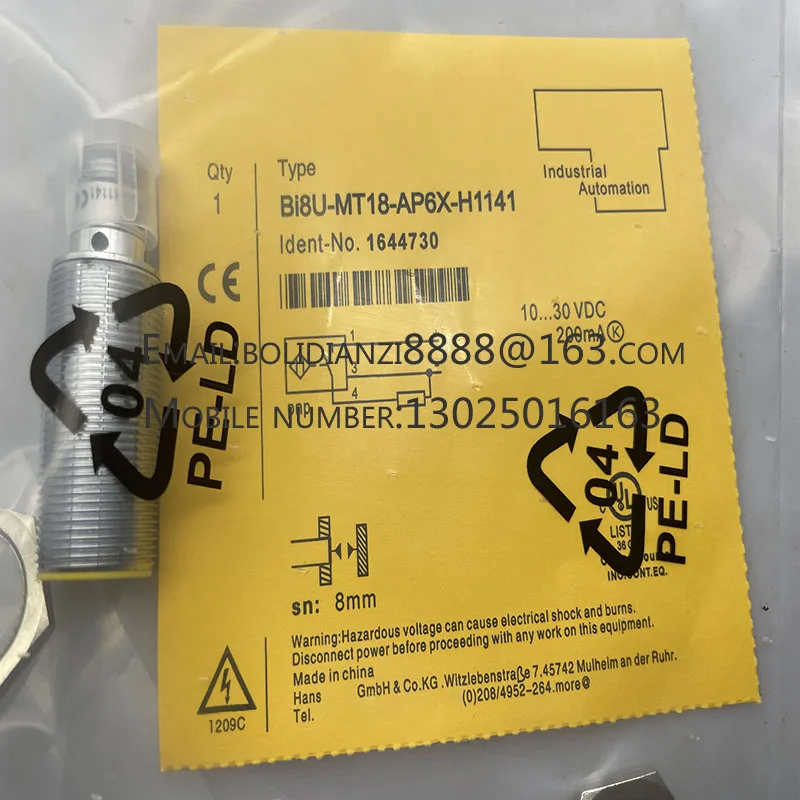 

Spot Sensor BI10U-MT18-AP6X-H1141 BI10U-MT18-AN6X-H1141 proximity switch
