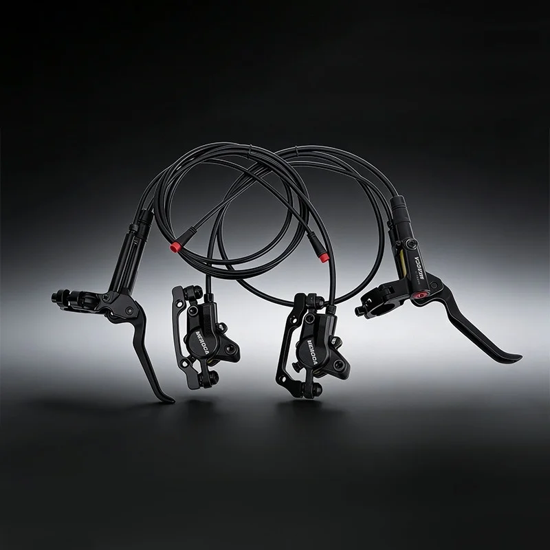 

Двухпоршневой гидравлический дисковый тормоз с функцией отключения питания для электровелосипедов и складных электросамокатов