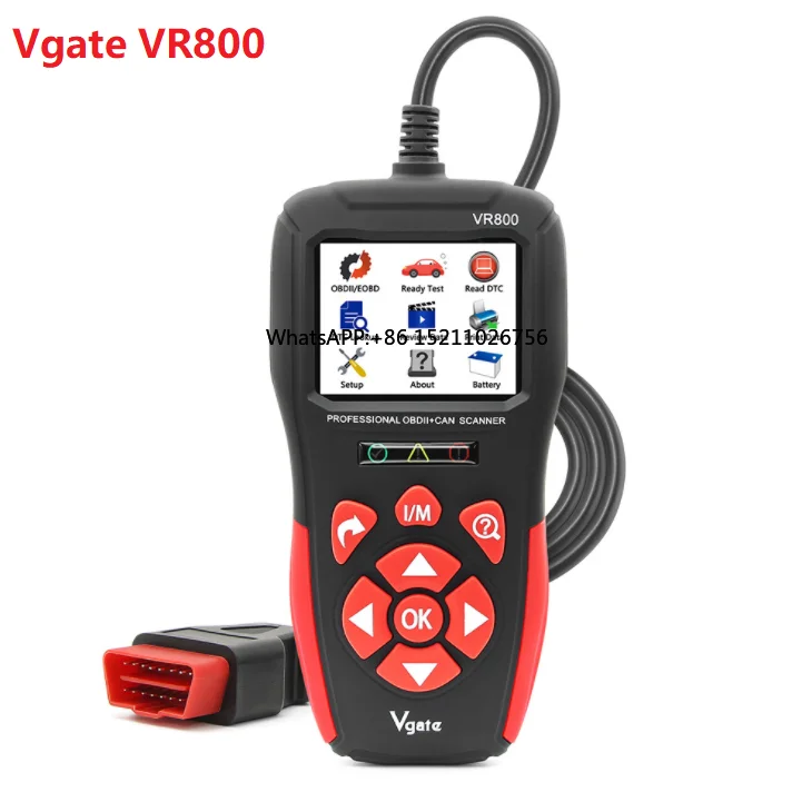 

Newest Vgate OBD II Diagnostic Scanner Vgate VR800 Code Reader Car diagnosis tool