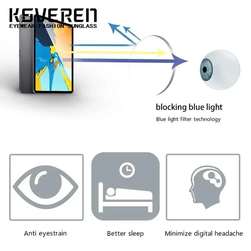 Square Photochromic Reading Glasses Anti Slip Sports Glasses Men Optical Glasses Prescription Glasses Eyewear Frame KSVEREN