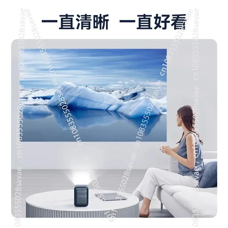 T2 Max Projector Ultra HD Small Smart Dual-band WiFi Wireless Portable Phone Projection All-in-one Machine