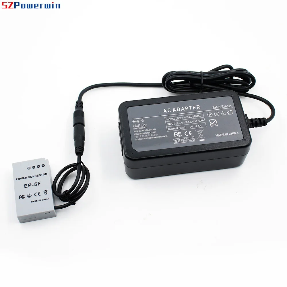 EH5 EH-5A + EP-5F EP5F 4017, соединительная батарея EN-EL24, адаптер переменного тока для камеры Nikon 1 J5