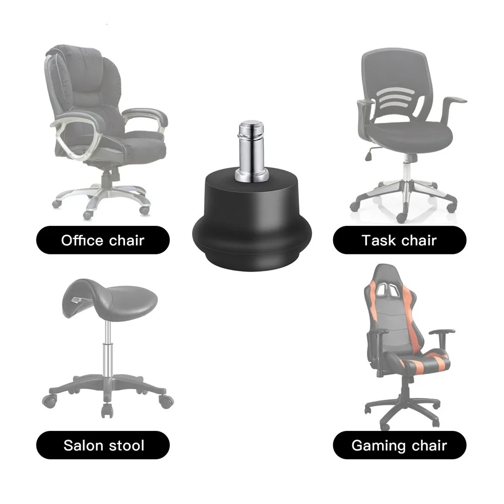 

1pcs Chair Fixed Foot cup Snap On Furniture Chair Foot cup Quiet Stable Compact Chair Stabilizing Foot pad Home Office Tool
