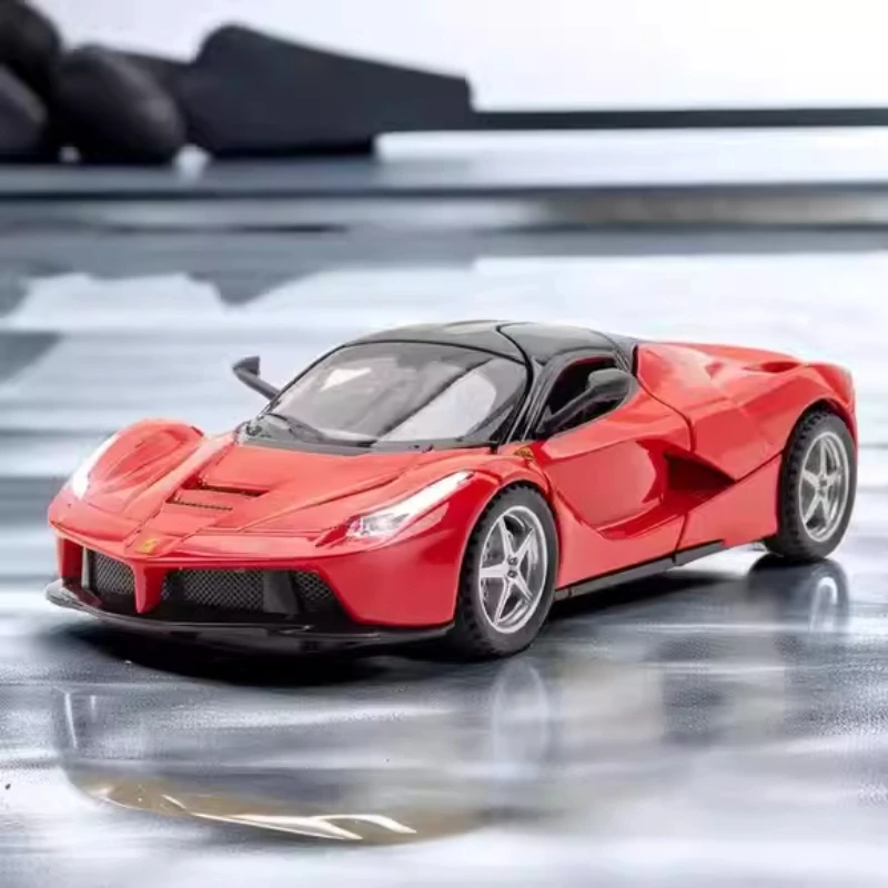 1:32 Ferrari Laferrari Alloy Sports Car Model Diecasts Metal Toy Vehicles Car Model Simulation Sound and Light Kids Gifts A150