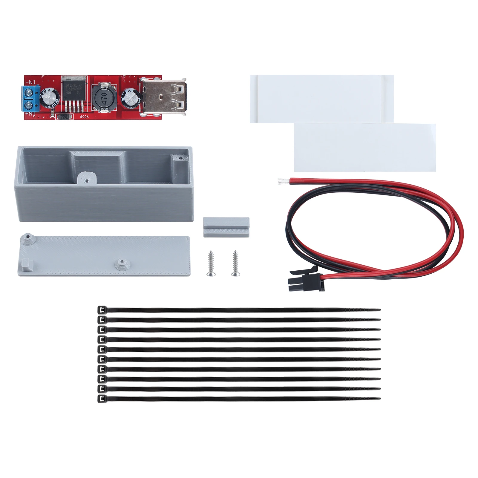 ل Bambu A1/A1 محور USB صغير توسيع AMS لايت اتصال 2-Ports USB Hub عدة ترقية أجزاء طابعة ثلاثية الأبعاد ل Bambu A1 A1 MINI #5