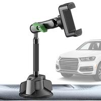 Car Phone Holder Mount Auto Suction Cup Fixed Navigation Bracket Adjustable Angle Design Cell Phone Holder For Truck Sedan SUV