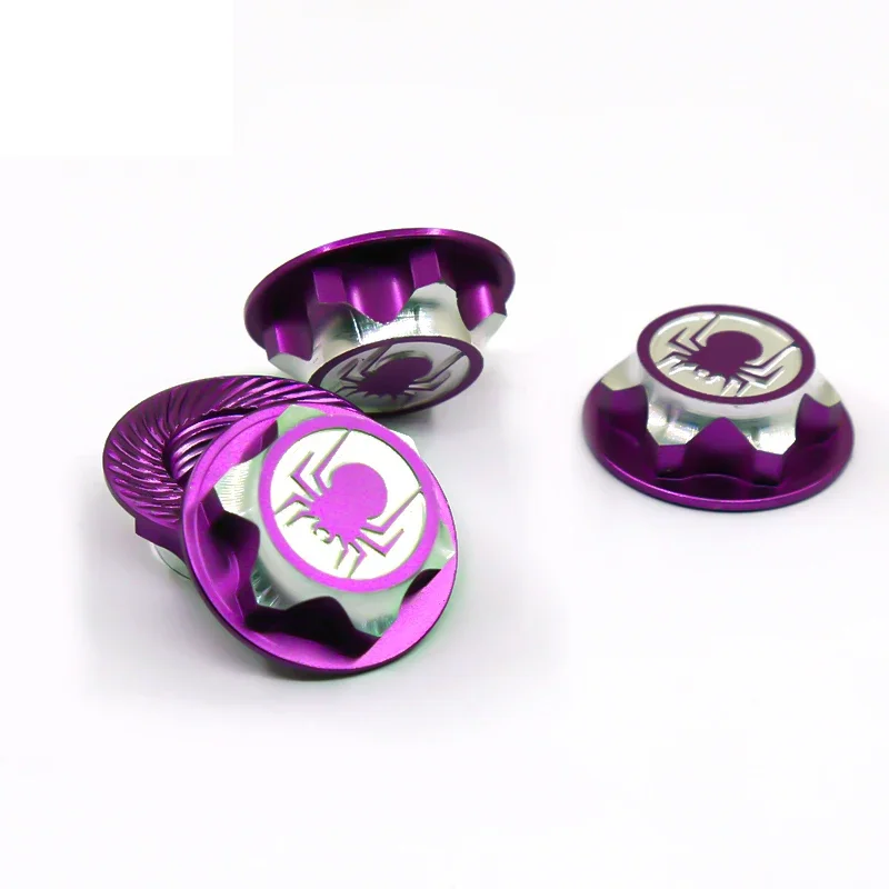 RS RC 4pc/lot Aluminium Wheel Hub Cover Antidust Cover 17mm HEX Nut For RC 1:8 Model Car Anti-skid Wheel Cover