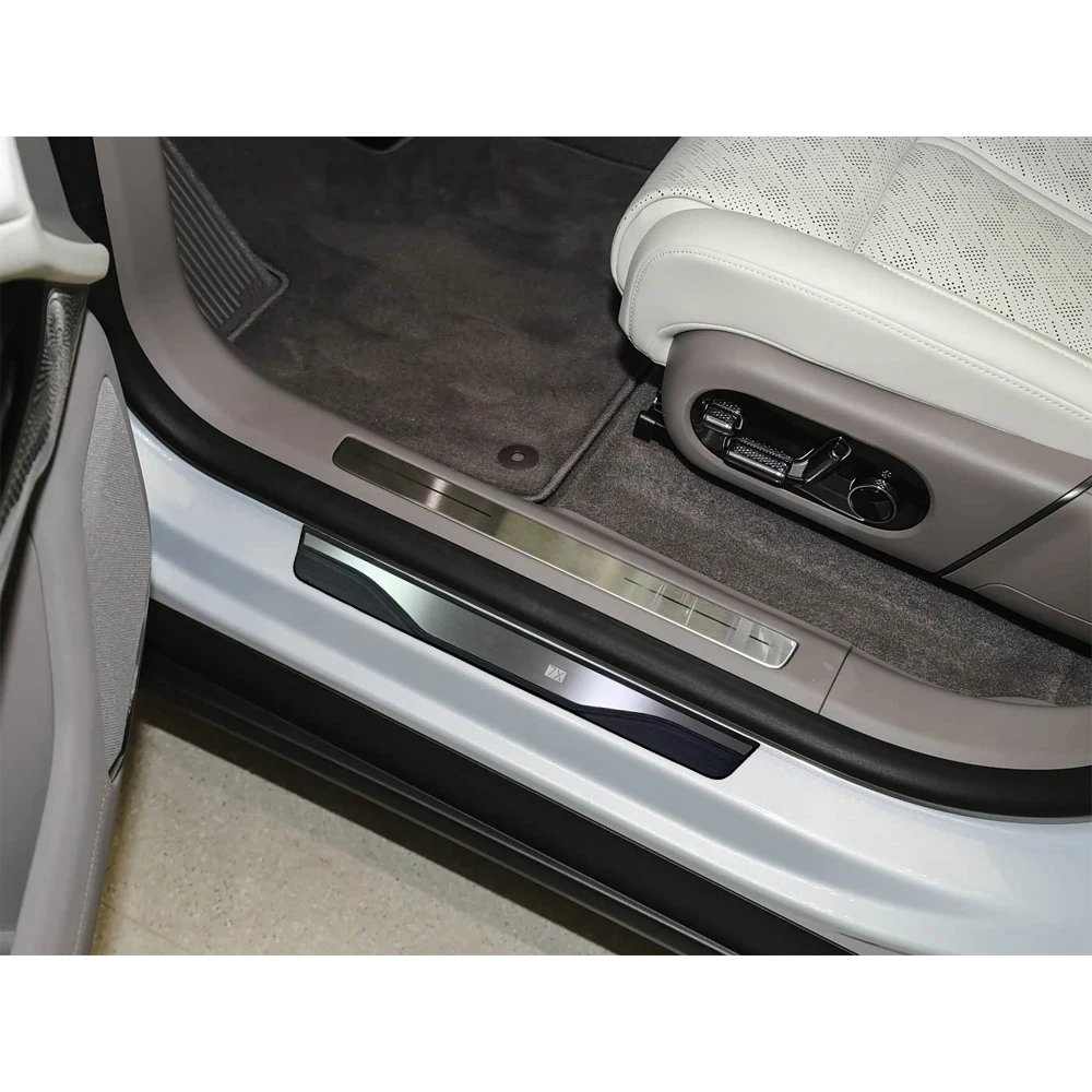 For Zeekr 7X Auto Threshold Guard Styling Protector Exterior Car Door Sill Plate Stickers Trim Accessoris 2025 2026