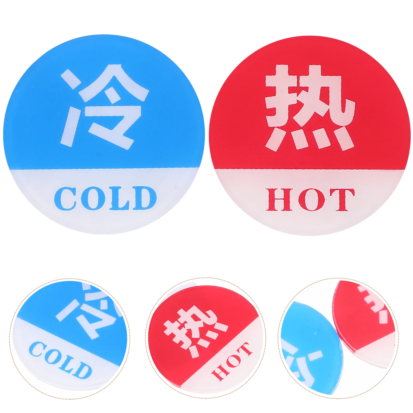 Рисунок 5 - знаки горячей и холодной воды