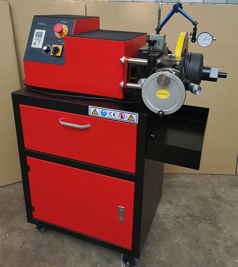 Automatic Vertical Lathe Machine for Car Brake Drum 220V Polishing Boring Gear Core Components Disc Brake Drum Repair
