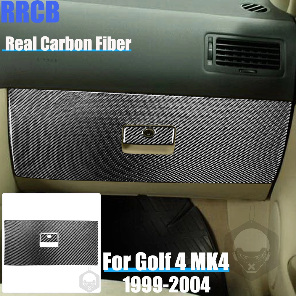 

Настоящие автомобильные аксессуары из углеродного волокна, мягкая наклейка для хранения перчаток для Volkswagen Golf 4 MK4/GTI/R 1999 2000 2001 2002 2003 2004