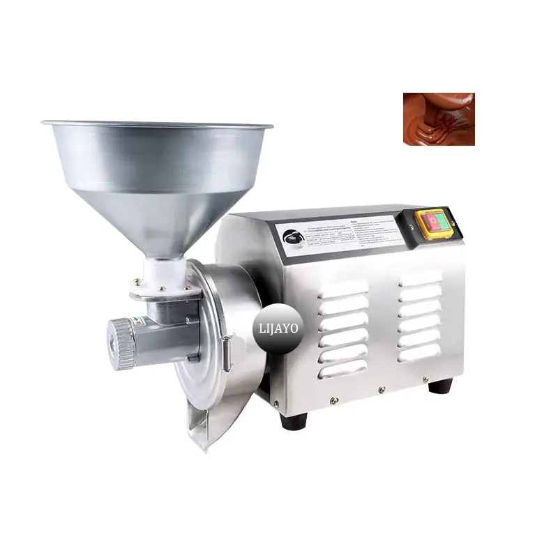 Peanut Sesame Butter Machine Stainless Steel Electric Refiner Soybean Milk Machine Commercial Beater