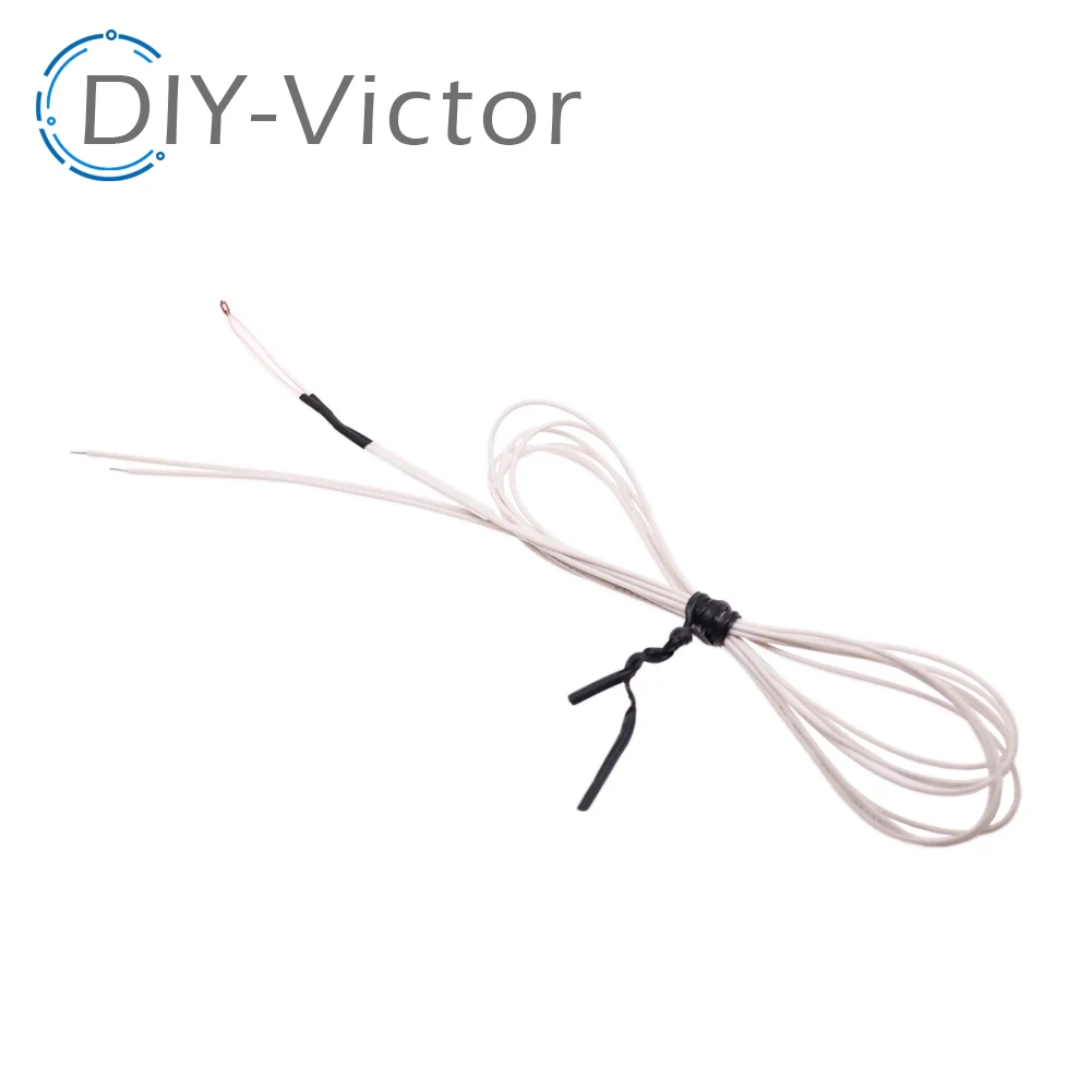 3D-printer Onderdelen Thermistor Ntc Temperatuursensor 3950 1% Line100 & 150Cm 100K Met Xh2.54 Dupont Terminal 2P Connector Terminal