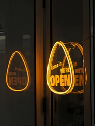 Neon Sign Custom Text Neon Sign Custom name Open Sign Led Open Neon Light Sign Open Sign For Business Led Open Sign With Arow