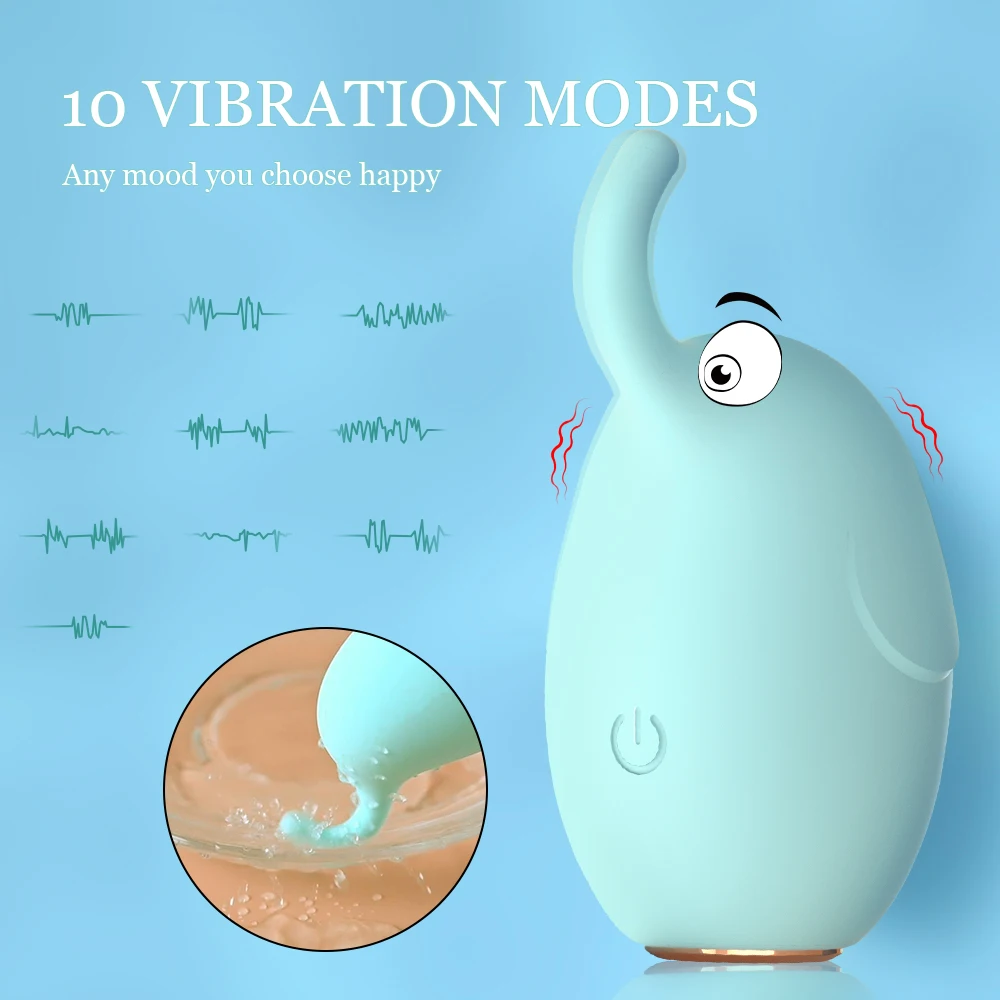 Cute Pet Series Vibrating Love Egg Female Masturbator 10 Mode Vibration Flirting Massager Adult Sexy Products Sex Toys for Women