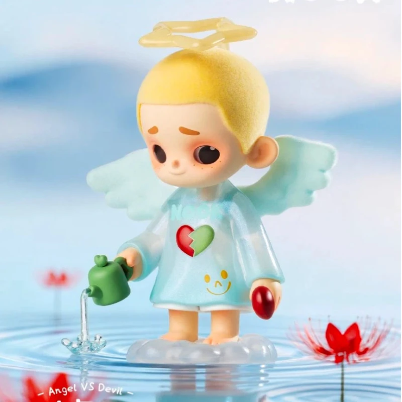 Nuovo Nook Seek 100% edizione limitata Angelo Vs Devil Blind Box Regalo di Halloween Action Figures Bella bambola Anime Periferica