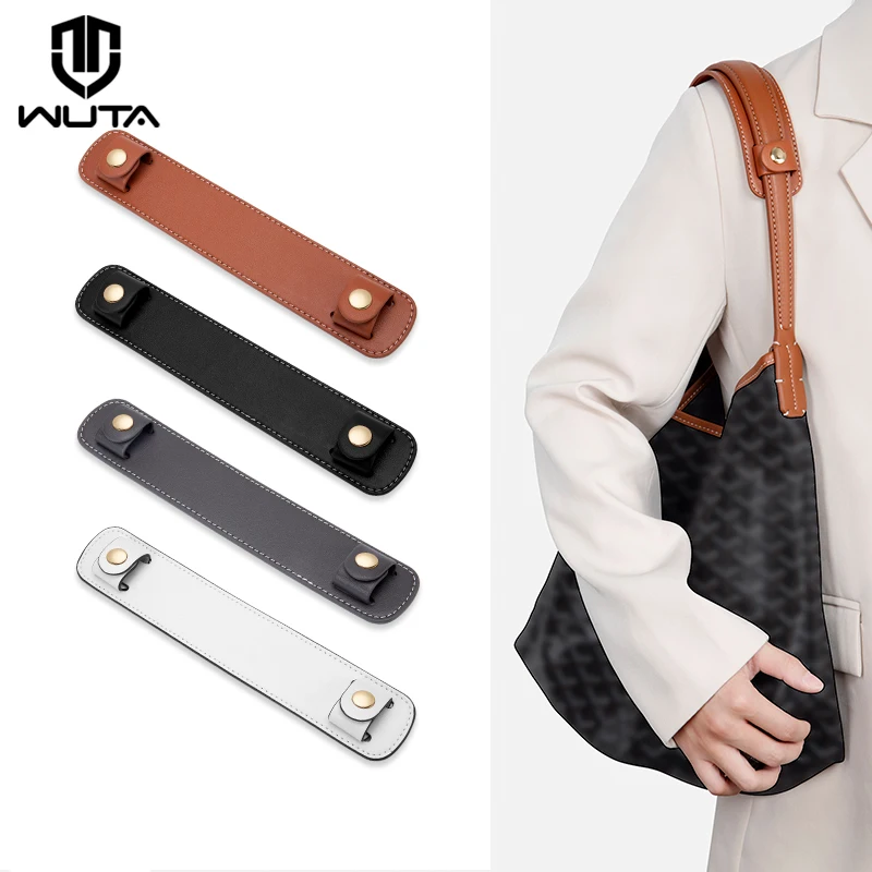 WUTA Bag Strap Decompression Shoulder Pad For Goyard Wide Leather Shoulder Rest Bag Handle Fixing Clip Anti-slip Bag Accessories