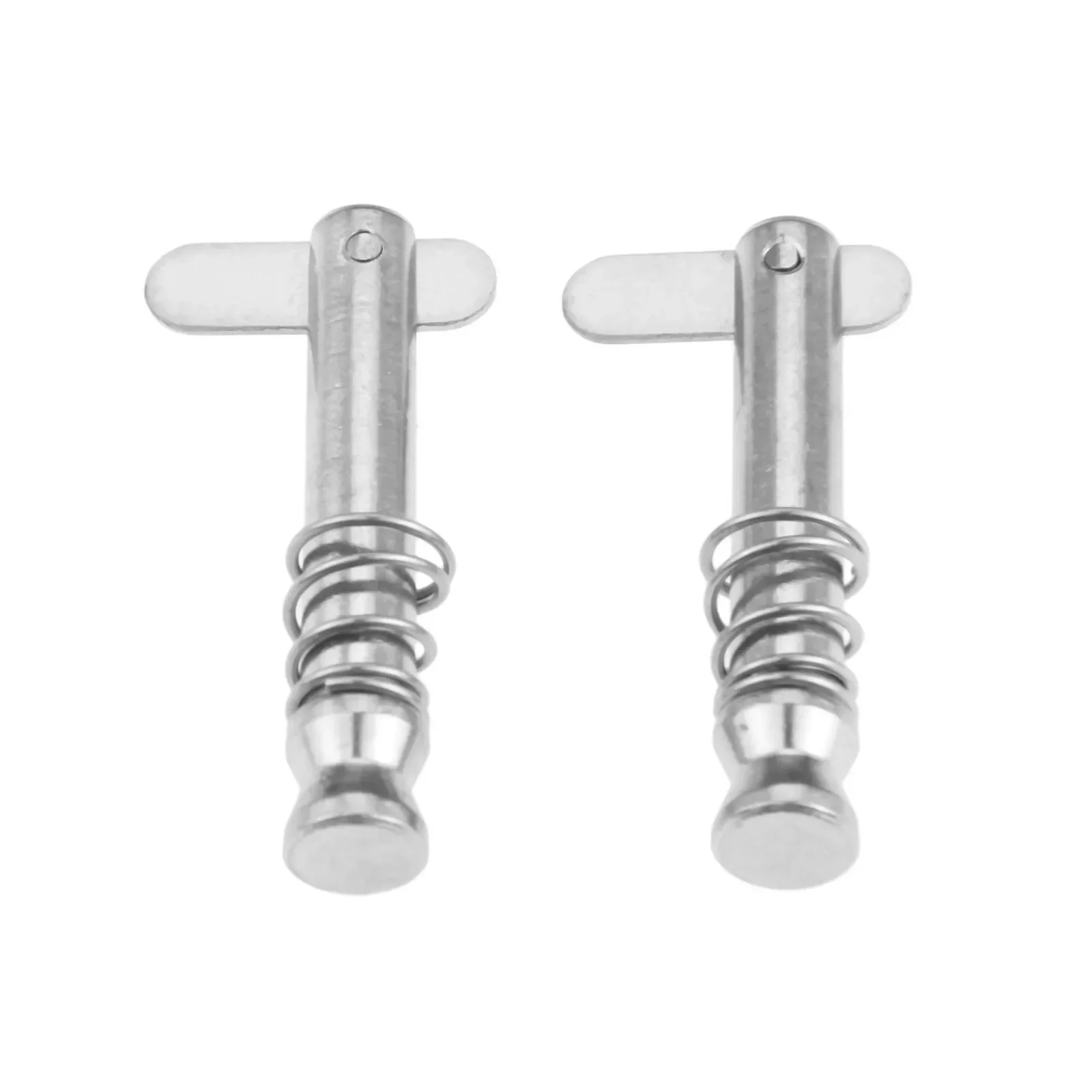 2 Pcs Marine Grade Stainless Steel Quick Release Pin Hinge Pins For Boat Bimini Top Deck Hinge Fitting / Jaw Slide Clamp Bracket