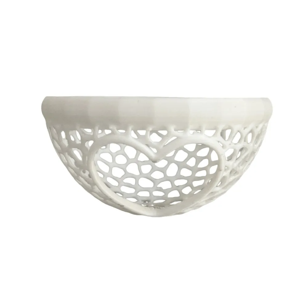 3-in-1 Aquarium Floating Cave 3D Printing Heart-shaped Fish Shrimp Hideout Shelter Breathable Breeding House Betta Cave