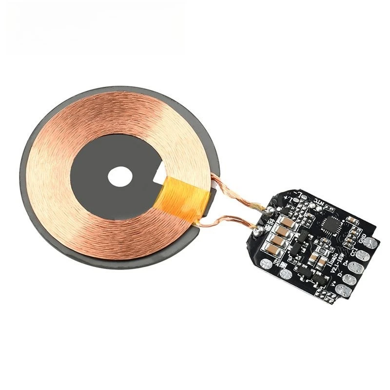 diymore 15W Wireless Charging Module Transmitter PCBA Wireless Charger Motherboard Magnetic Wireless Charging Motherboard + Coil