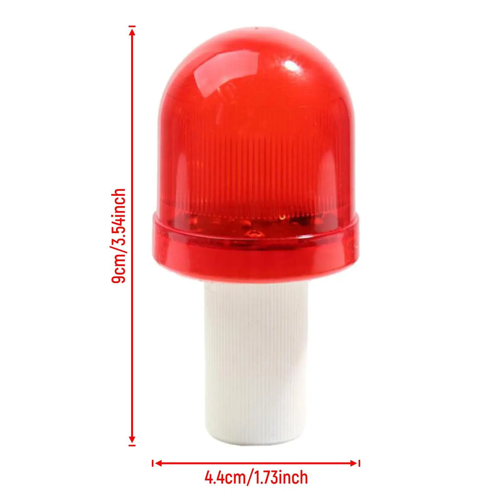 Auto LED Flashing Warning Light Red Signal Lamp Security System for Vehicles and Trucks