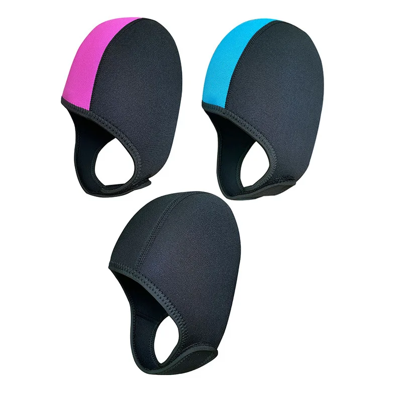 Swimming Cap Neoprene Diving Hat 3mm Professional Uniex NCR Fabric Winter Cold-Proof Wetsuits Head Cover Helmet Swimwear