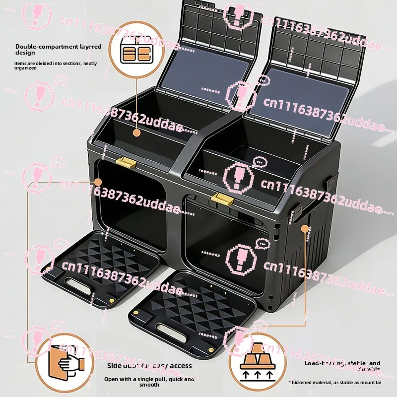 Trunk Vehicle Storage Box Car Essential Supplies Daquan Car Storage Box Car Long-distance Self-driving Travel Artifact