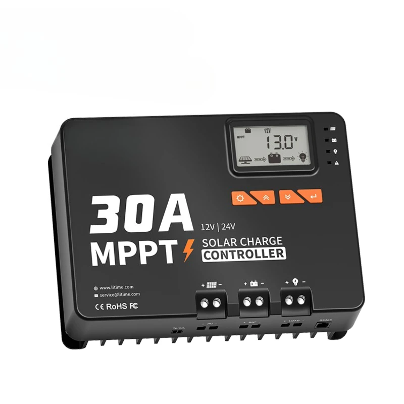 

Solar Charge Controller Bluetooth Integrated 24V 12V Battery Charge Controller