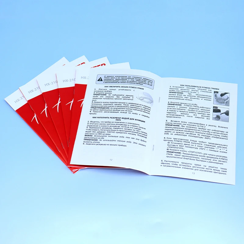 Custom Instruction Manual Flyer Booklet Pamphlet Menul Any Size Design Brochure Leaflet Catalogue Pamphlet Promotion Advertising